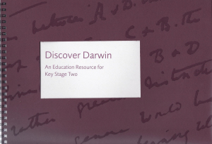 Cover of Discover Darwin education resource pack for Key Stage 2 - click to download the pdf